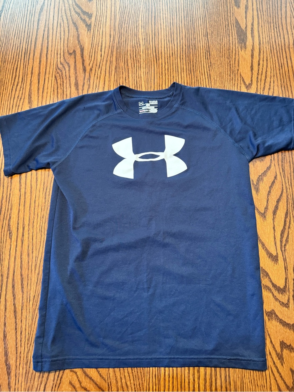 Under Armour Navy Short-Sleeve Logo Tee